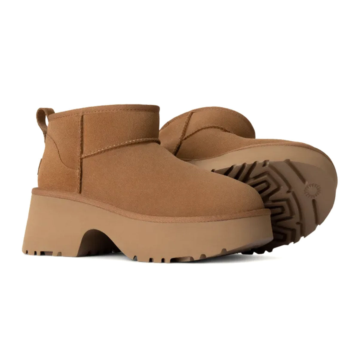 UGG - WMNS CLASSIC ULTRA MINI NEW HEIGHTS CHESTNUT【1158311】