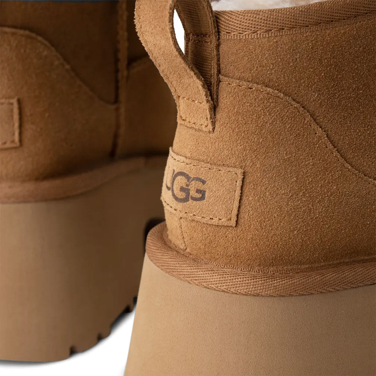 UGG - WMNS CLASSIC ULTRA MINI NEW HEIGHTS CHESTNUT【1158311】