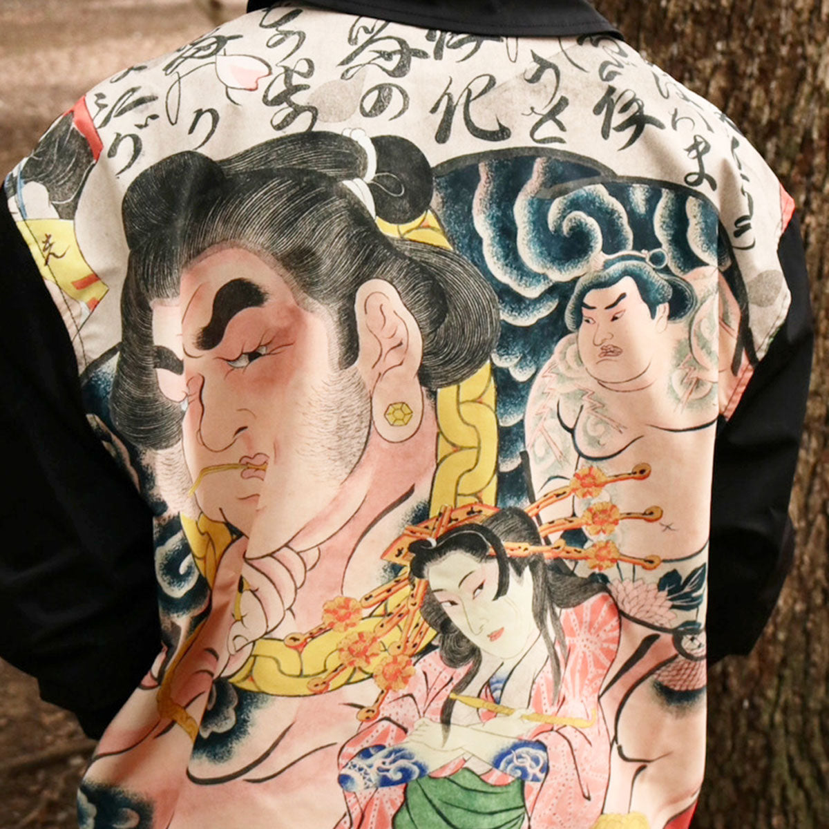 LFYT × THREE TIDES TATTOO エルエフワイティー × スリータイズタトゥー MITOMO HORIHIRO SUMO JACKET ジャケット 【LE241001】