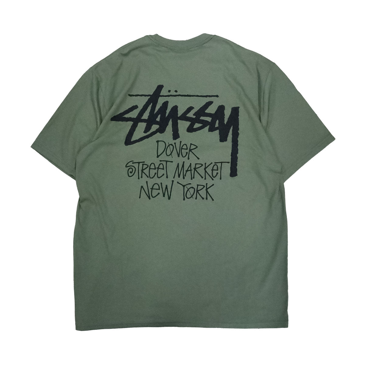 Stussy - STOCK DSM NEW YORK TEE OLIVE 【3903994】
