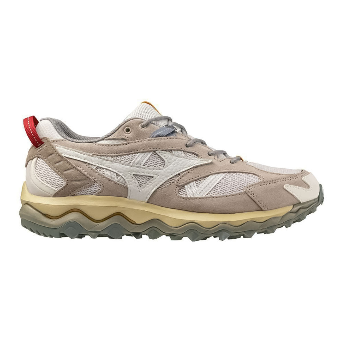 MIZUNO - WAVE MUJIN TL DARK BEIGE/OFF WHITE/ORANGE【D1GA251302 】