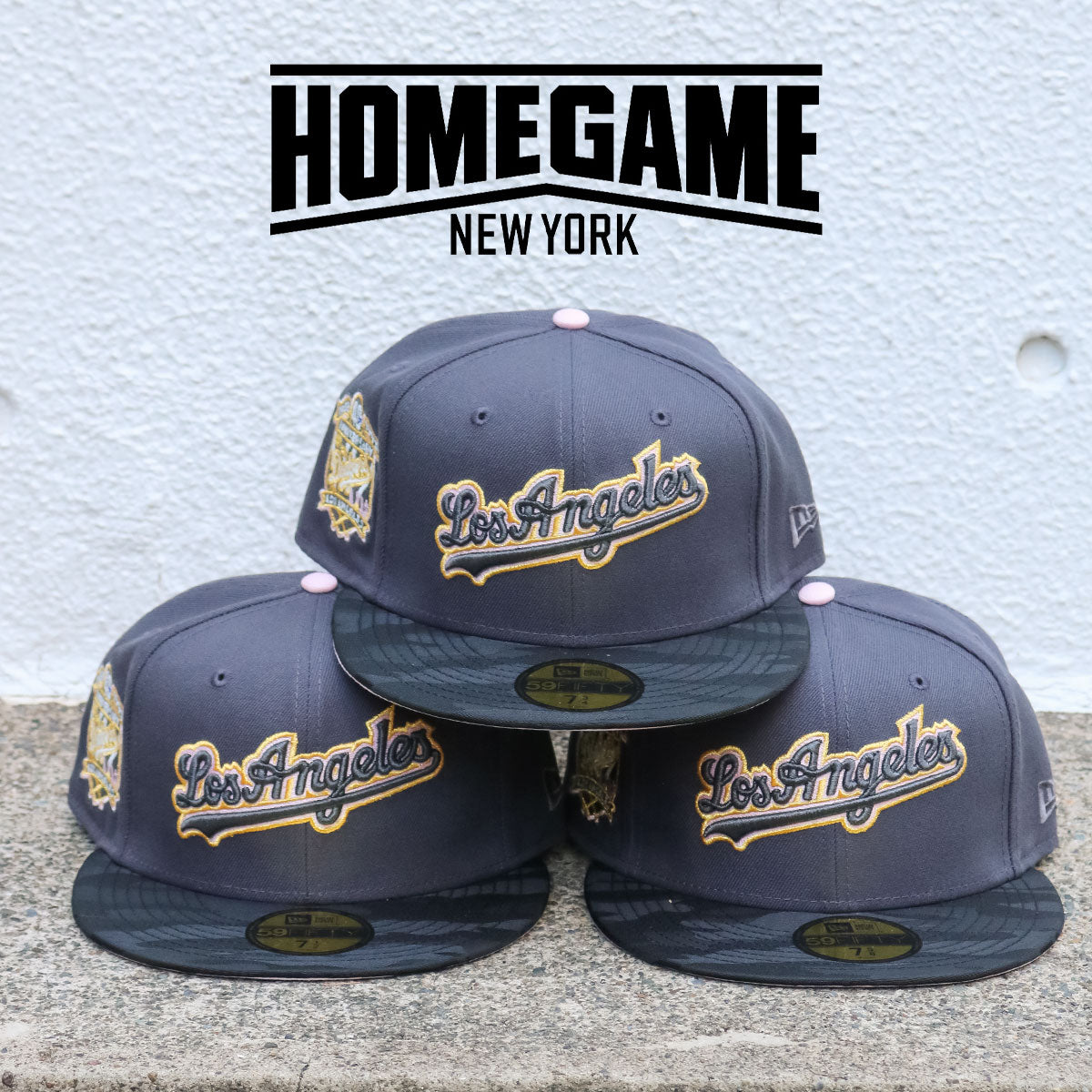 NEW ERA Los Angeles Dodgers - 59FIFTY 40th Anniv. Graphite/Black Camo