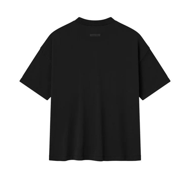 Fear of God ESSENTIALS - 90S Fit T-Shirts JET BLACK【125SP254470F】