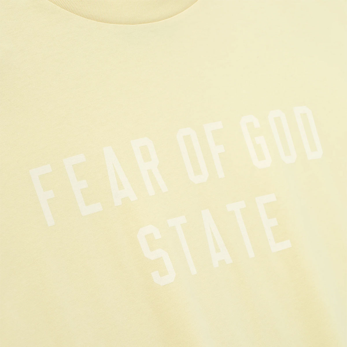 Fear of God ESSENTIALS - 90S Fit T-Shirts GOLDEN YELLOW【125SP254478F】