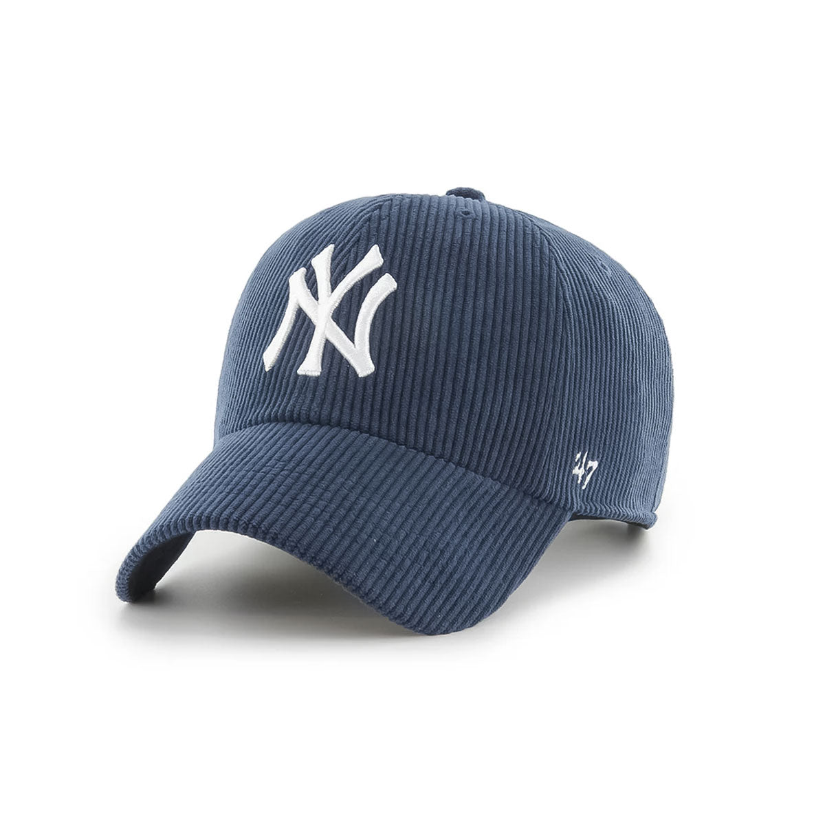 47 Brand THCKC17EWS YANKEES THICK CORDUROY CLEAN UP NAVY 【47-mlb00207】