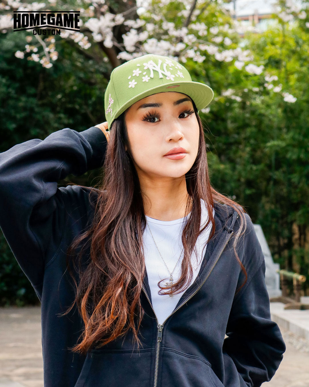 NEW ERA - NEW YORK YANKEES CO SAKURA 9FIFTY MATCHA GREEN 【71027541】