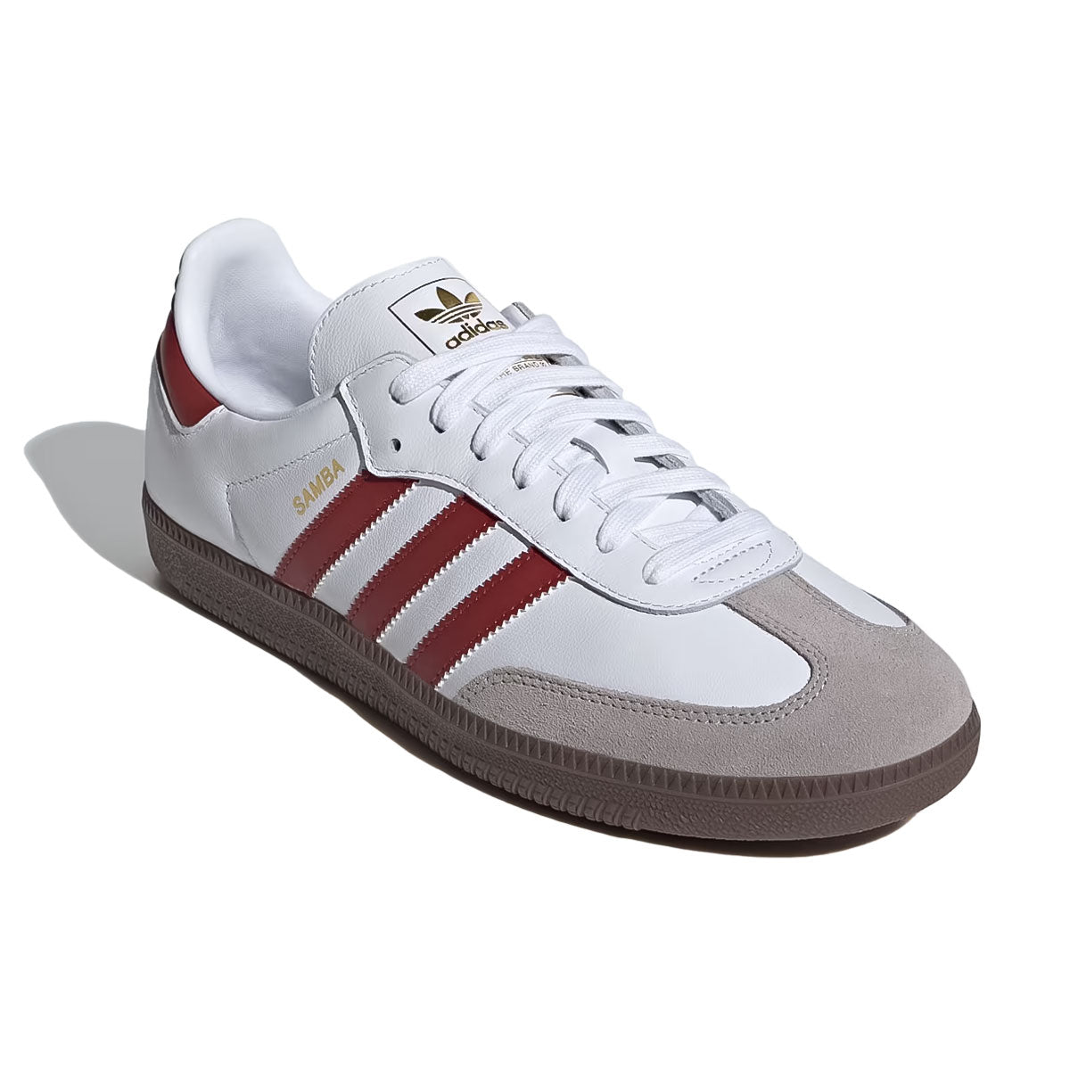 adidas - SAMBA OG MENS WMNS FTWR WHITE/PRELOVED RUBY 【JH8798】