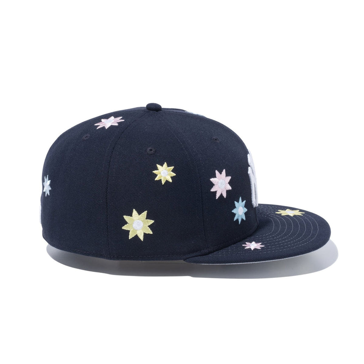NEW ERA NEW YORK YANKEES - FLOWER EMB 59FIFTY NAVY 【13751140】