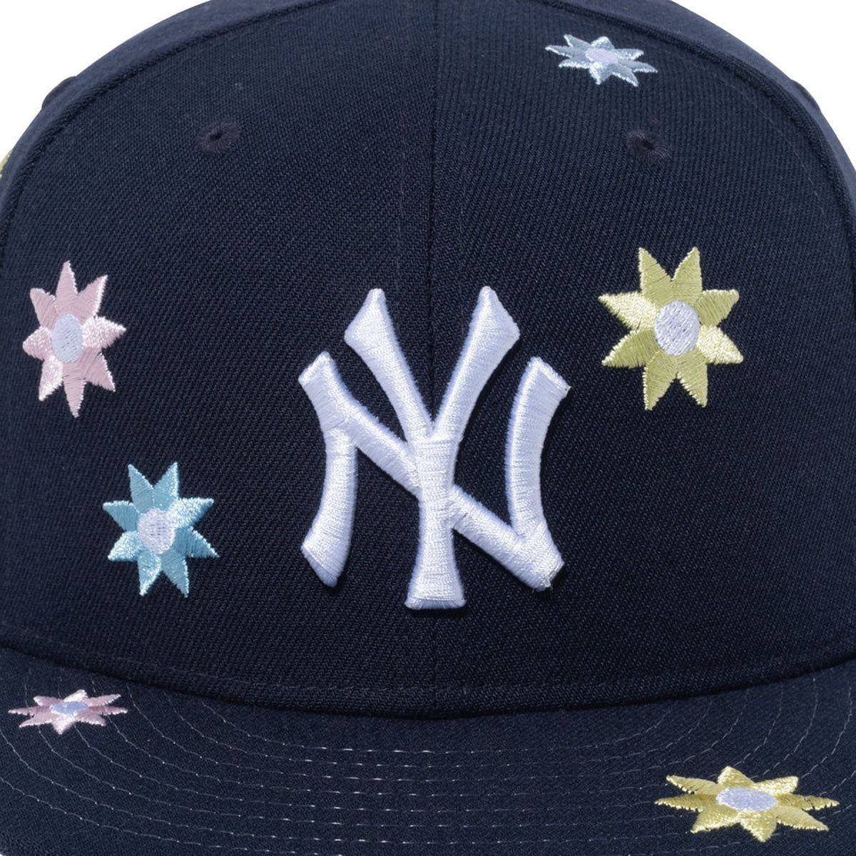NEW ERA NEW YORK YANKEES - FLOWER EMB 59FIFTY NAVY 【13751140】