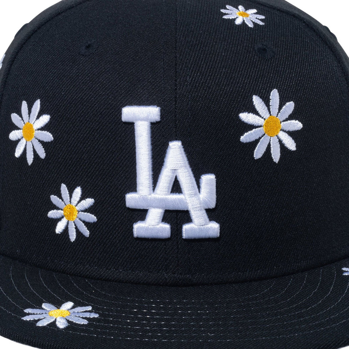 NEW ERA LA DODGERS - FLOWER EMB 59FIFTY BLK【13751147】