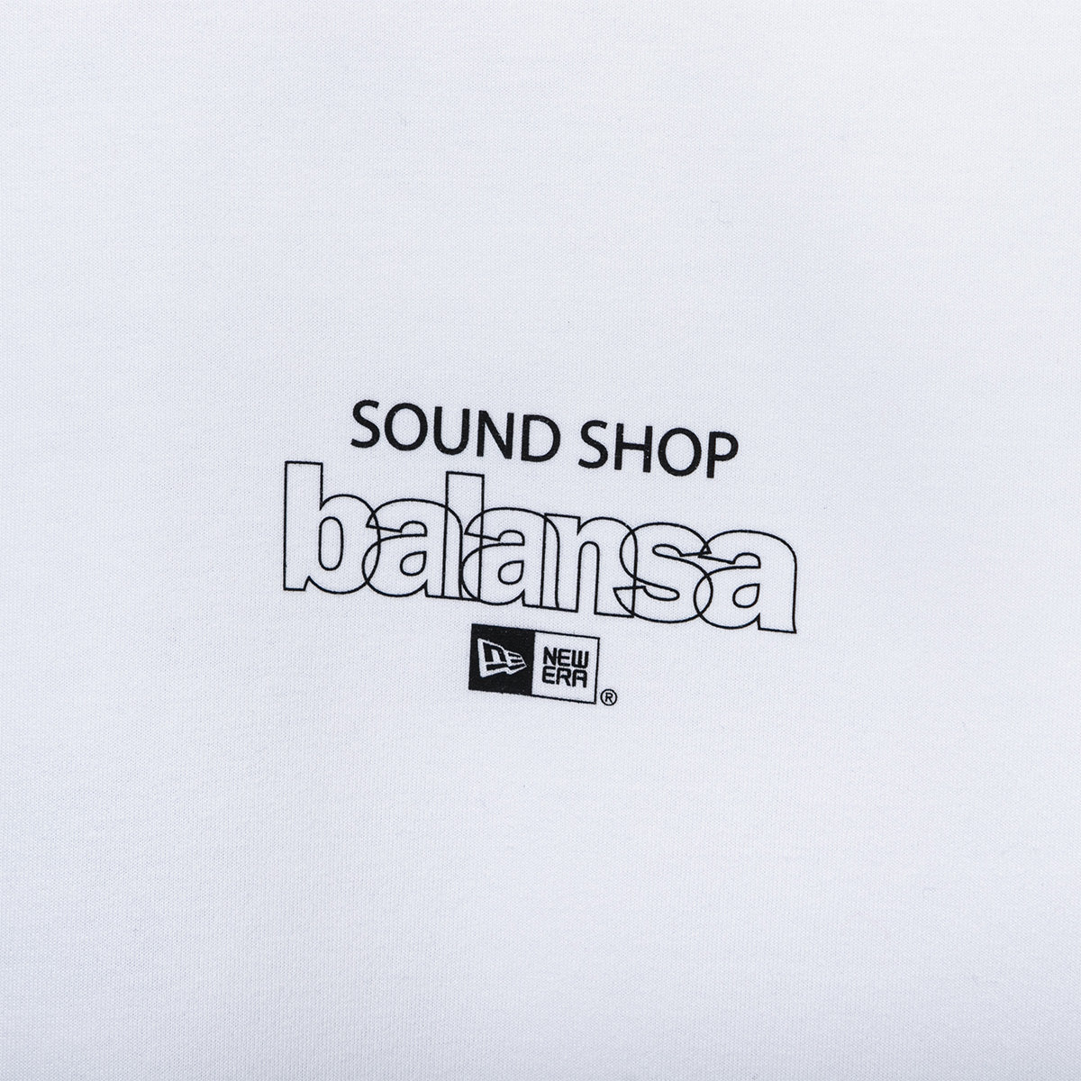 NEW ERA × SOUND SHOP balansa - AP BALANSA SHORT SLEEVE TEE WHITE【13822796】