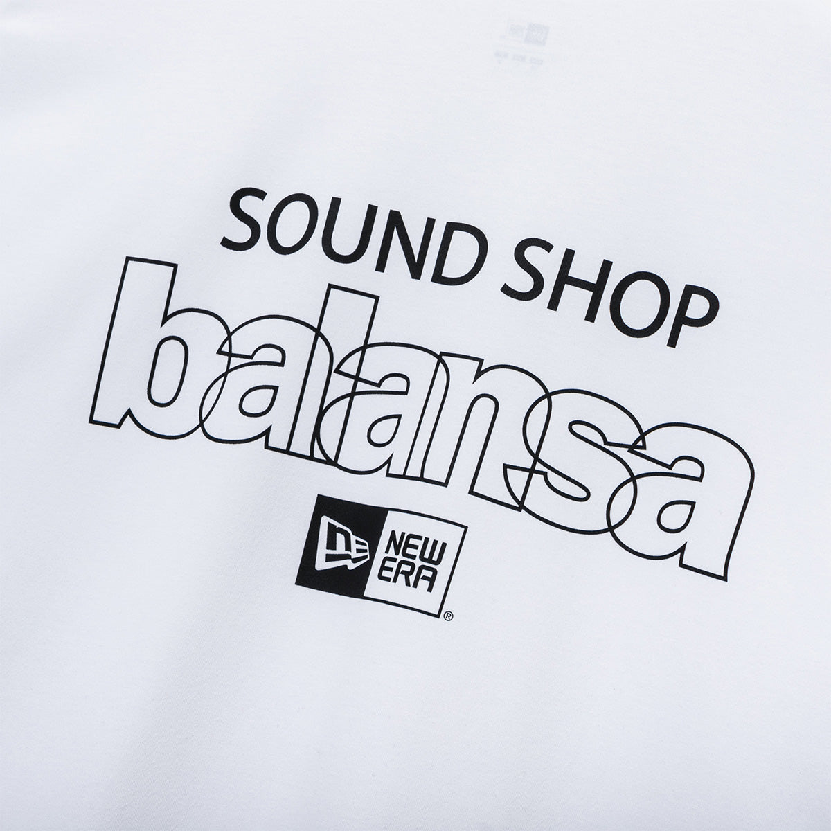 NEW ERA × SOUND SHOP balansa - AP BALANSA SHORT SLEEVE TEE WHITE【13822796】