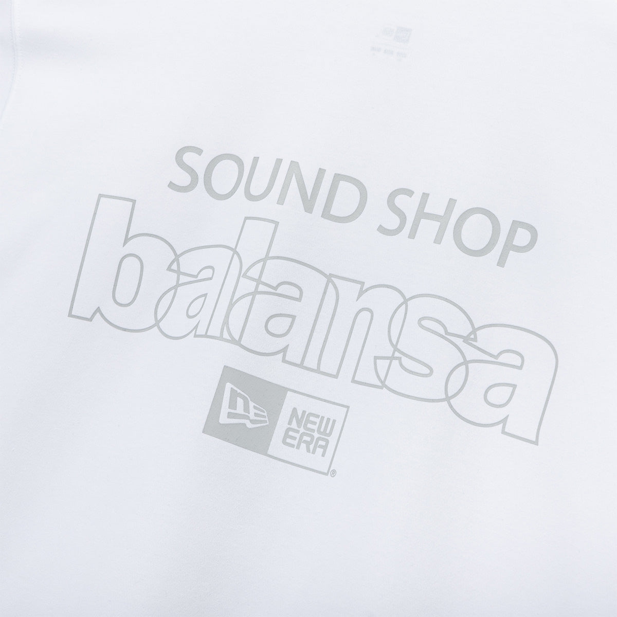 NEW ERA × SOUND SHOP balansa - AP BALANSA SHORT SLEEVE TEE CAPTABLE WHT【13822798】