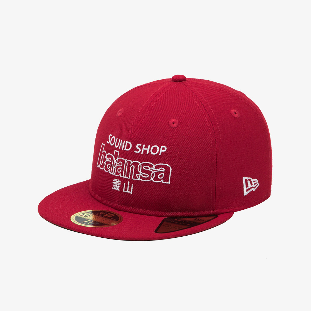 NEW ERA × SOUND SHOP balansa - RC 59FIFTY LOGO BALANSA SCARLET【13822850】