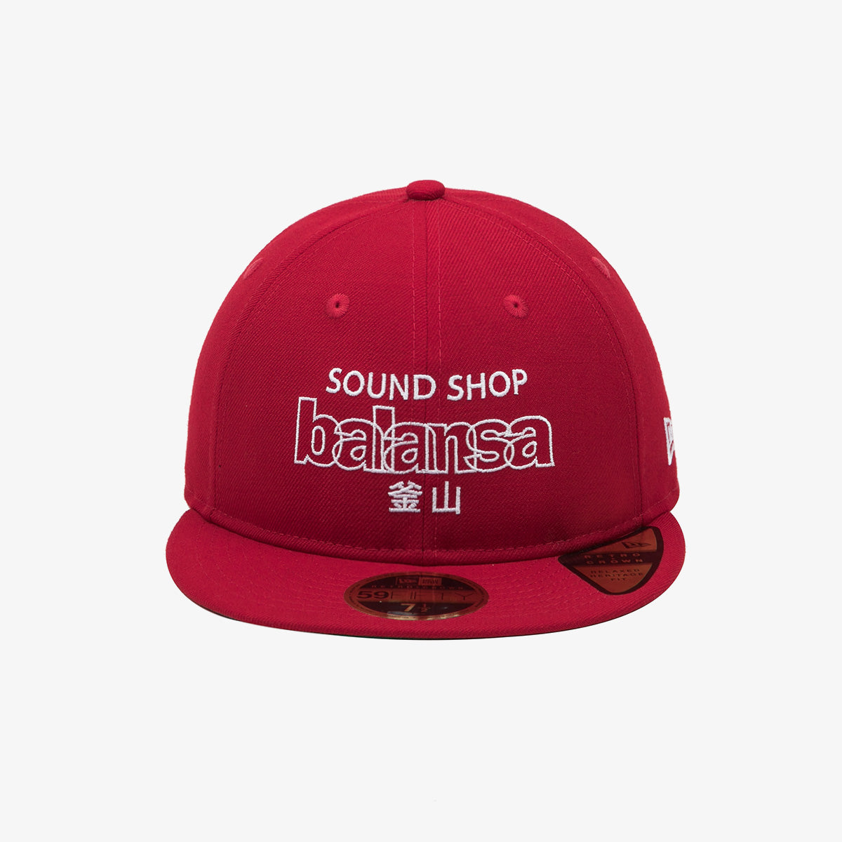 NEW ERA × SOUND SHOP balansa - RC 59FIFTY LOGO BALANSA SCARLET【13822850】