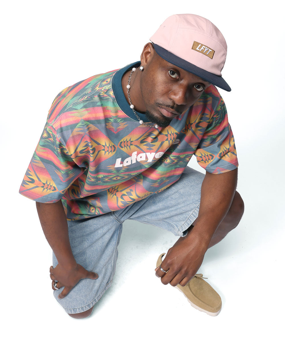 LFYT LOGO 2TONE CAMP CAP 【LS231411】