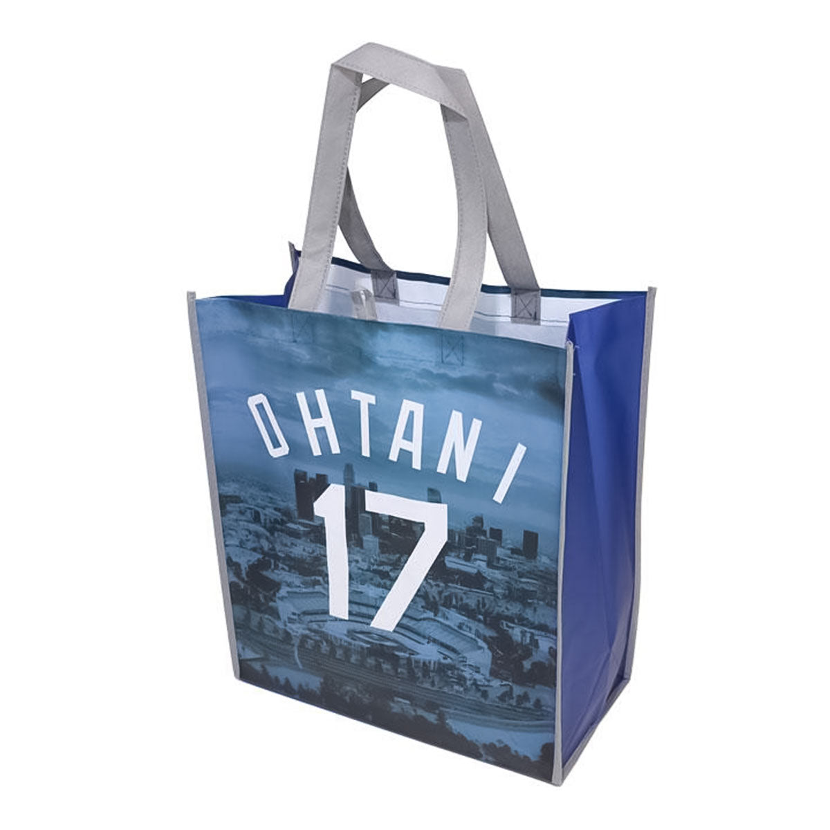 SHOHEI OHTANI LOS ANGELES DODGERS PHOTO PRINT REUSABLE BAG STADIUM