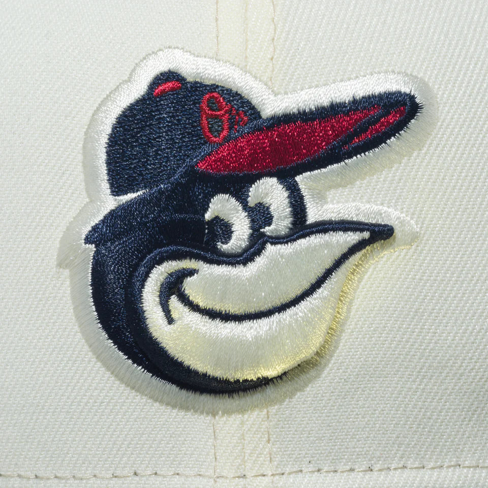 NEW ERA 巴爾的摩金鶯 - 59FIFTY PC S&S CRM NVY【14109867】
