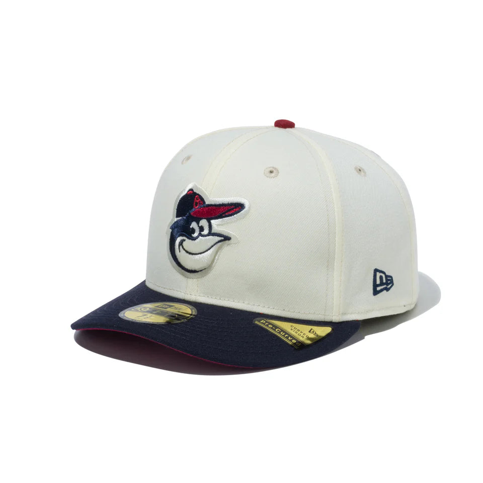 NEW ERA 巴爾的摩金鶯 - 59FIFTY PC S&S CRM NVY【14109867】