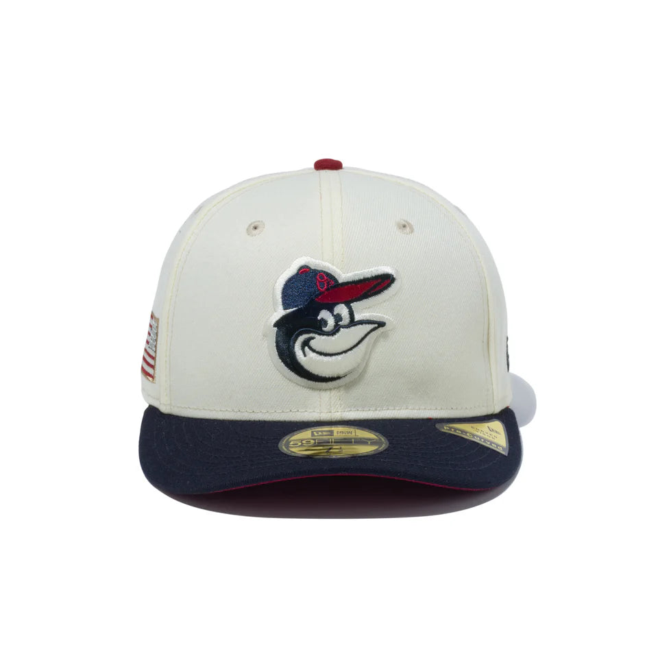 NEW ERA 巴爾的摩金鶯 - 59FIFTY PC S&S CRM NVY【14109867】