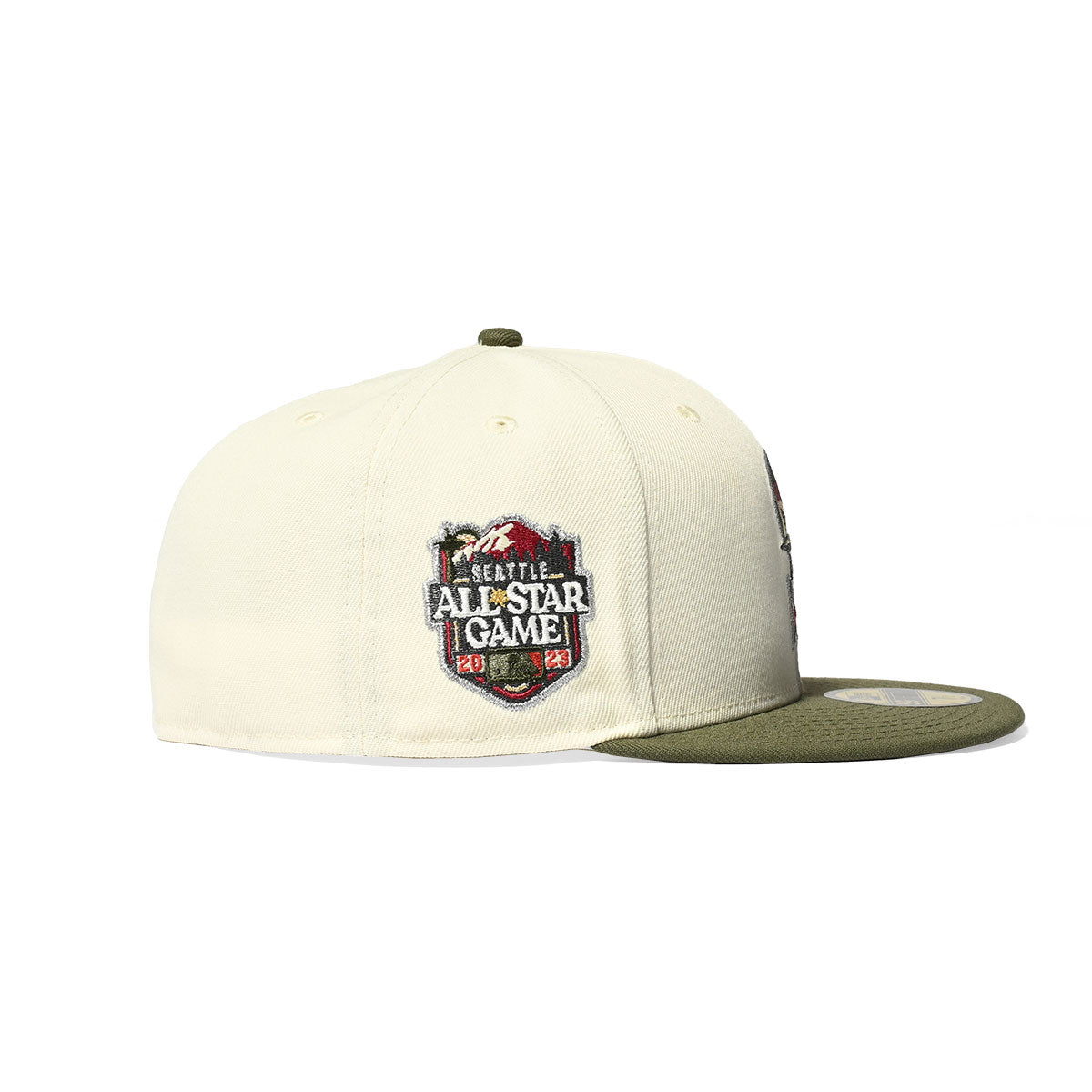 NEW ERA Seattle Mariners - 2023 ALL STAR GAME 59FIFTY CHROME/NEW OLIVE【14148786】