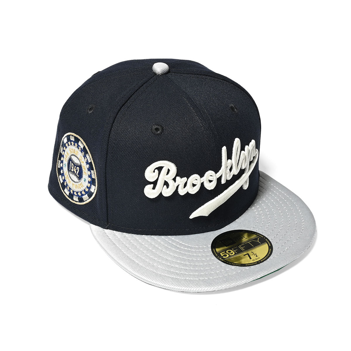 NEW ERA Brooklyn Dodgers - 1942 ALL STAR GAME 59FIFTY NAVY/METALLIC SILVER【14148791】