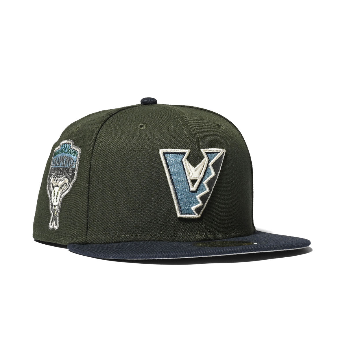 NEW ERA Arizona Diamondbacks - 1998 INAUGURAL SN 59FIFTY SEAWEED/NAVY【14148794】