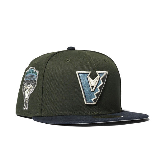 NEW ERA Arizona Diamondbacks - 1998 INAUGURAL SN 59FIFTY SEAWEED/NAVY【14148794】