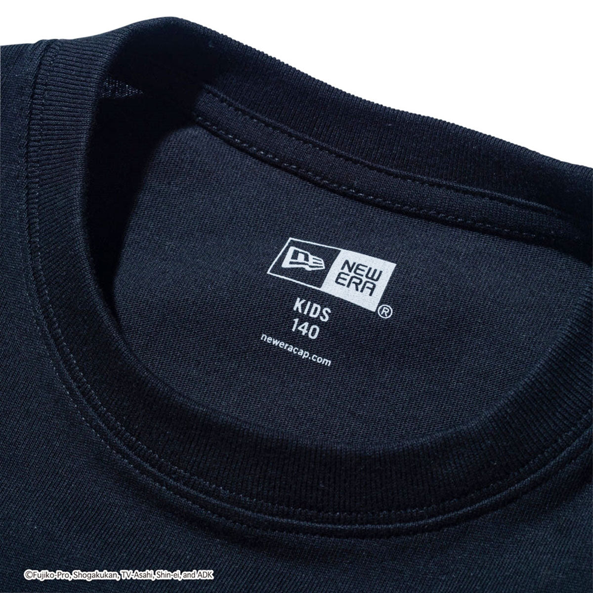 NEW ERA - DORAEMON NECAP Youth S/S COTTON TEE BLACK 【14521044】