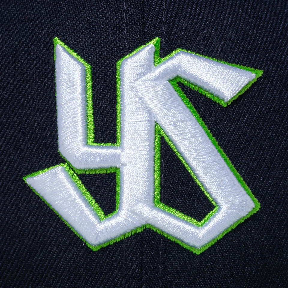 NEW ERA - TOKYO YAKULT SWALLOWS 9FIFTY NPB 25J NAVY/LIME GREEN【14524932】