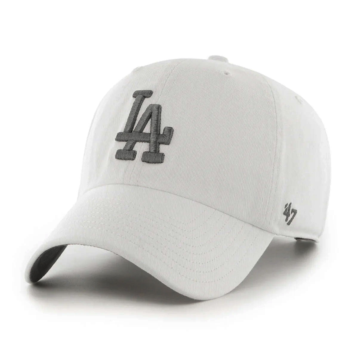 ’47 BRAND Los Angeles Dodgers - WHITE NOISE CLEAN UP 【14751098 47A B-WHITN12GWS-WHC】