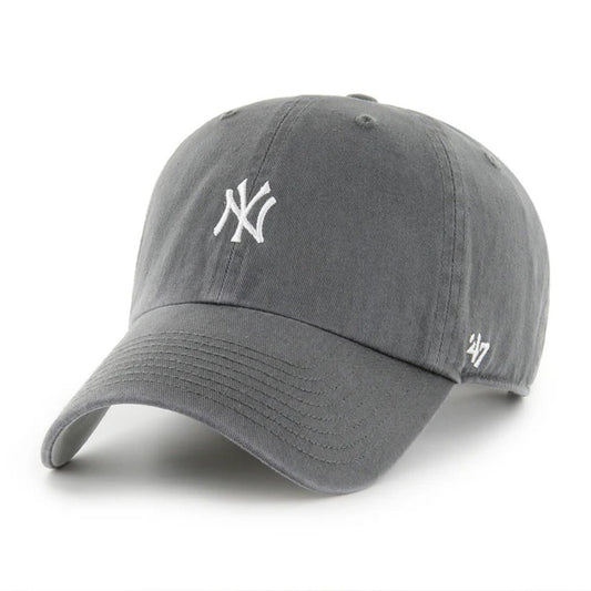 ’47 BRAND New York Yankees - CLEAN UP CHARCOAL【14751391 47A B-BSRNR17GWS-CC】