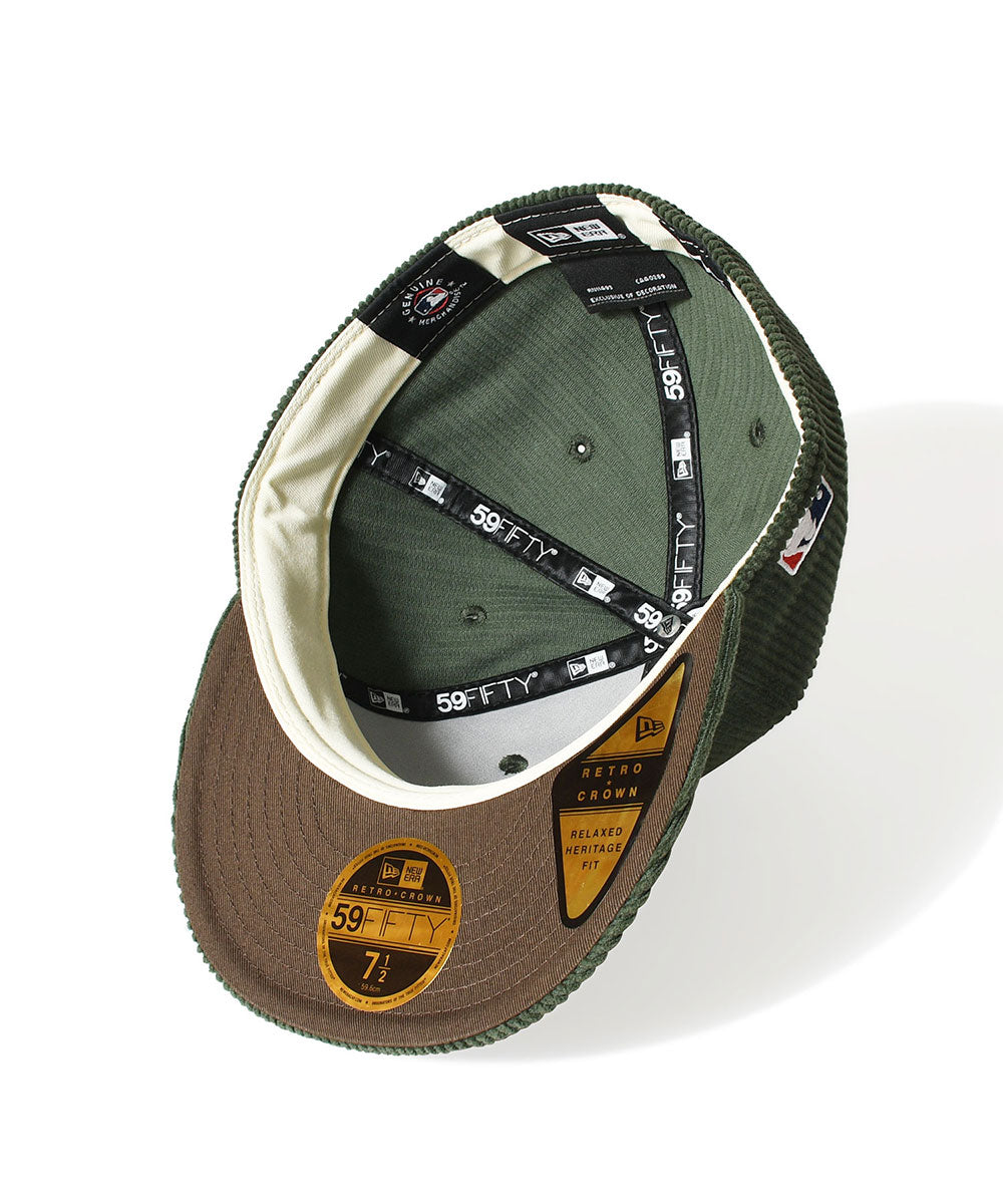 NEW ERA DETROIT TIGERS - RC 59FIFTY CO 8WCORD GREEN 【14881902】