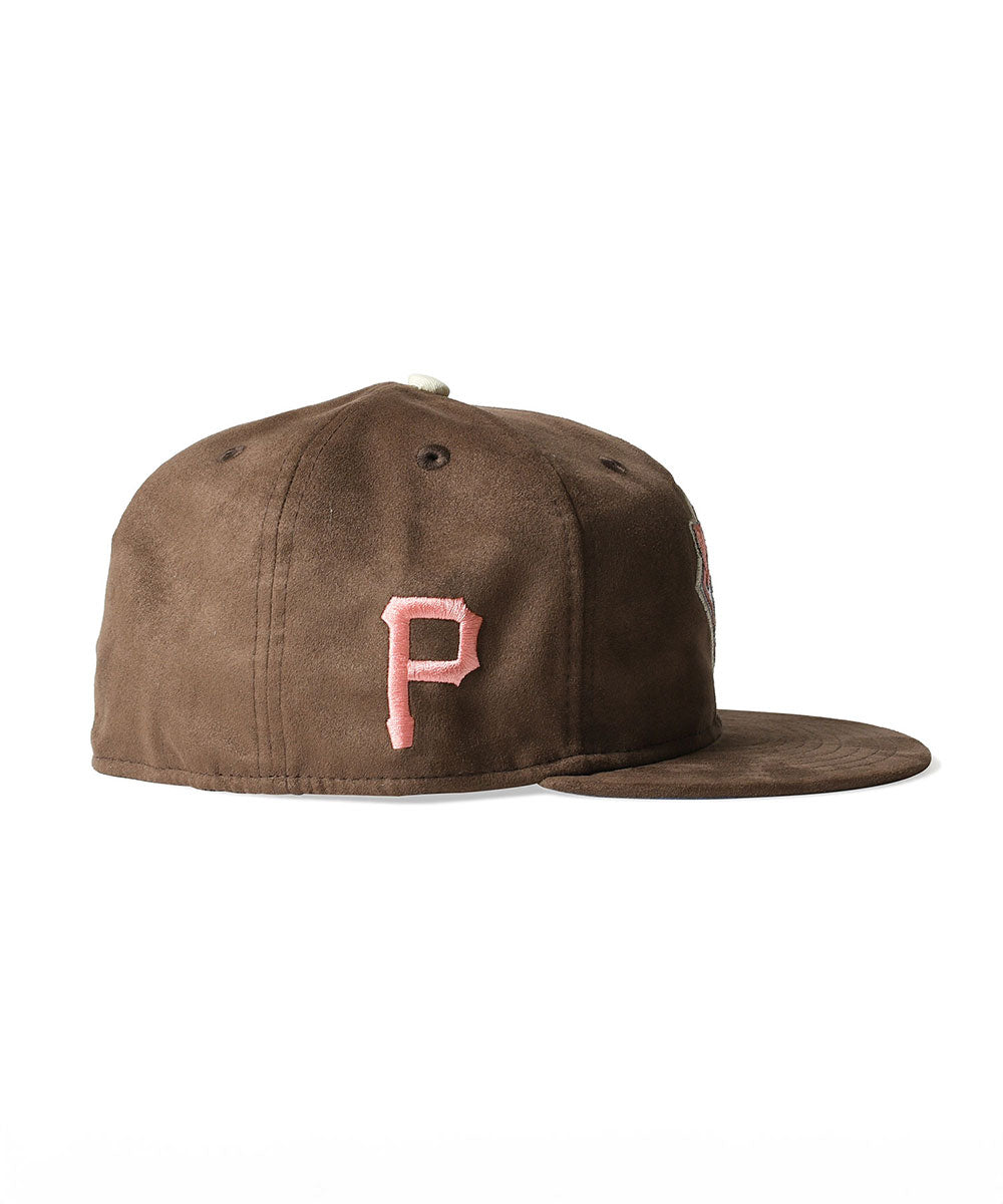 NEW ERA - Pittsburgh Pirates CO 59FIFTY SB SUEDE BROWN【14881983】