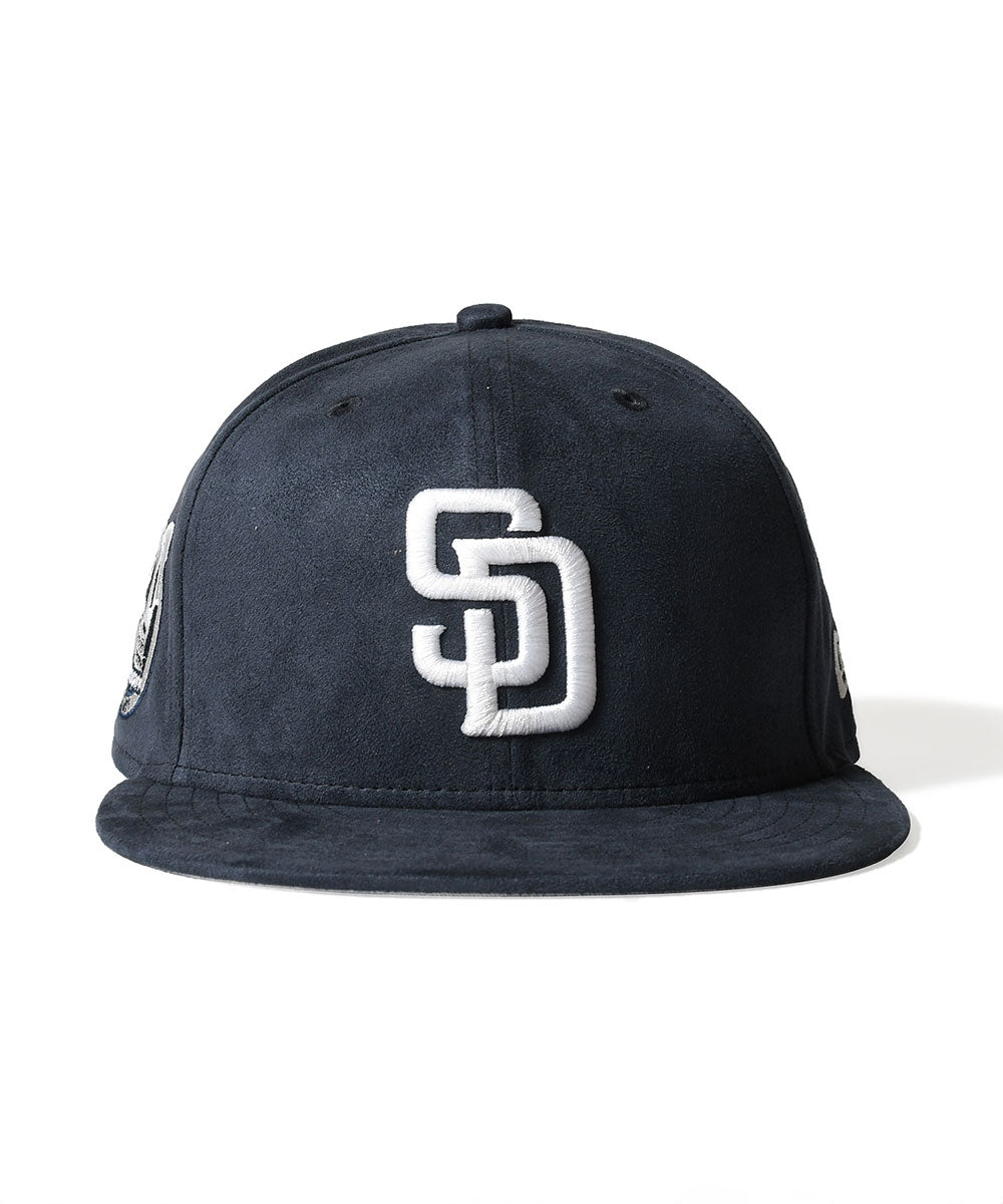 NEW ERA - San Diego Padres CO 59FIFTY SUEDE NAVY【14881994】