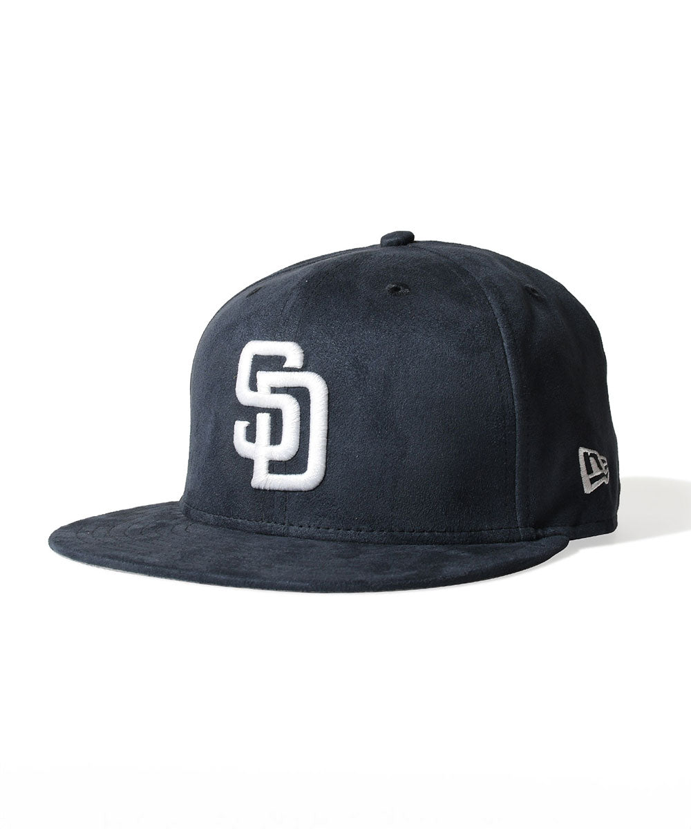 NEW ERA - San Diego Padres CO 59FIFTY SUEDE NAVY【14881994】