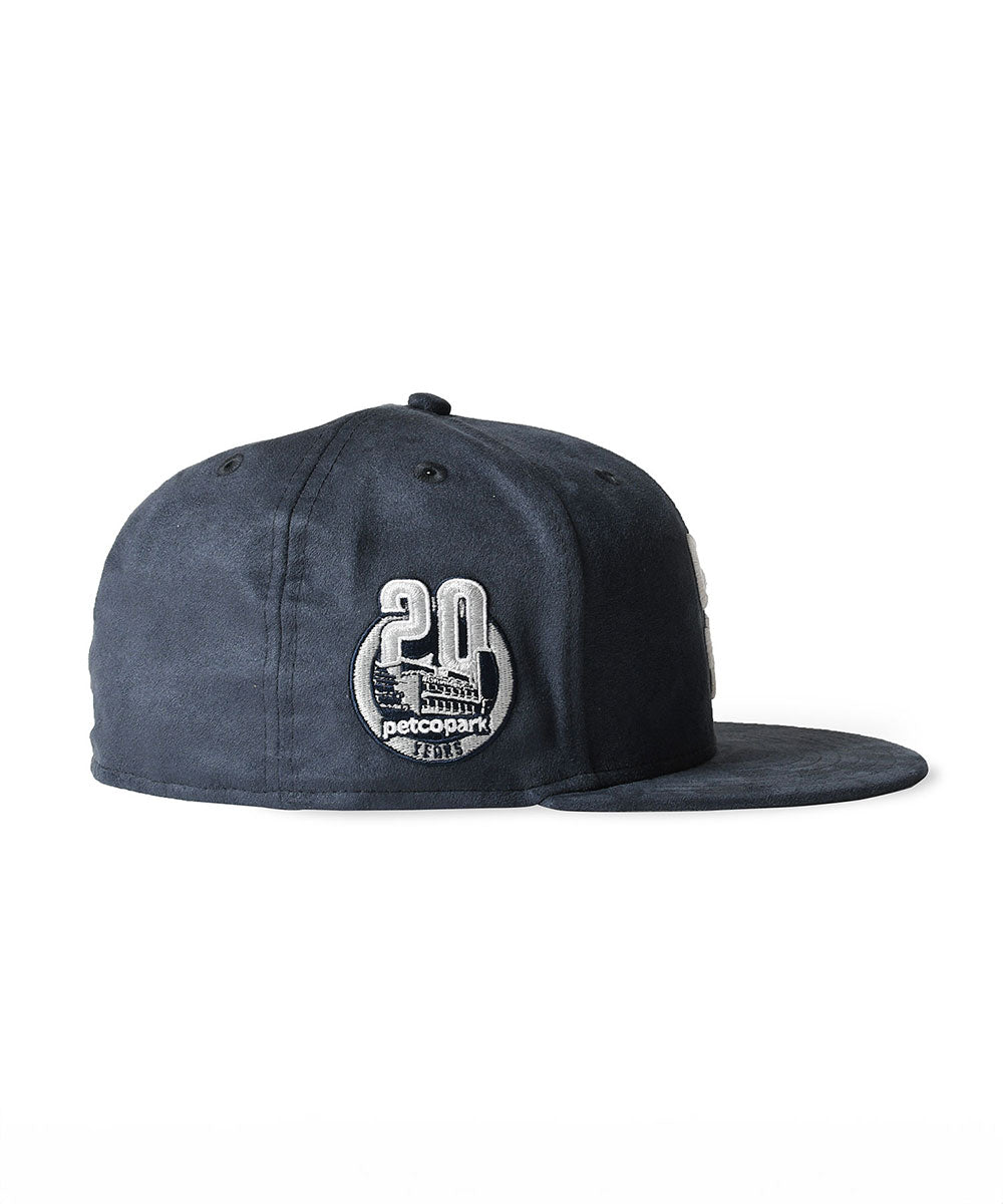 NEW ERA - San Diego Padres CO 59FIFTY SUEDE NAVY【14881994】