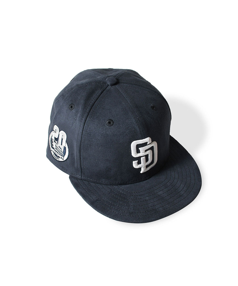 NEW ERA - San Diego Padres CO 59FIFTY SUEDE NAVY【14881994】