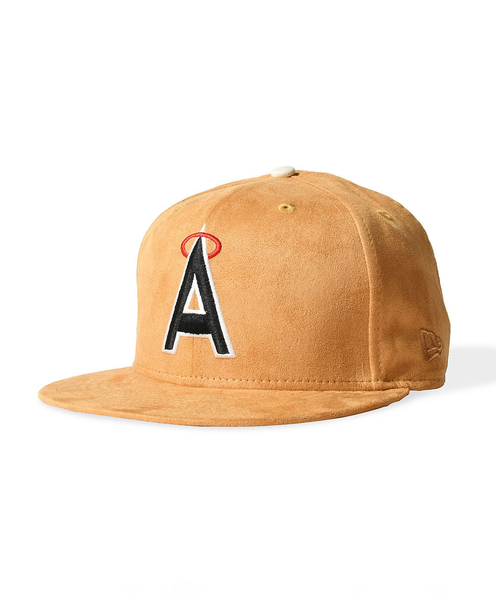 NEW ERA - California Angels CO 59FIFTY SUEDE CAMEL【14882005】
