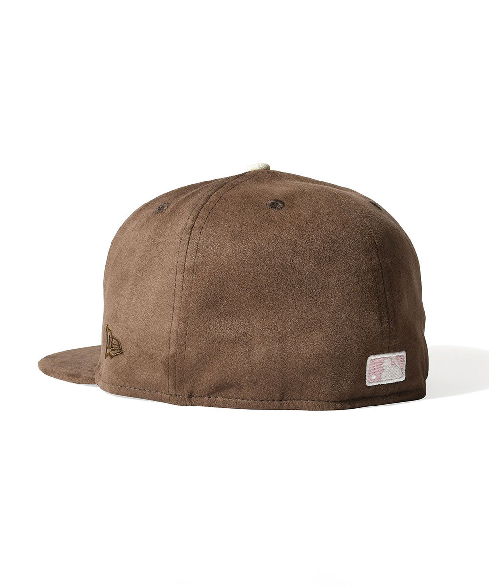 NEW ERA - Atlanta Braves CO 59FIFTY SUEDE BROWN【14882007】