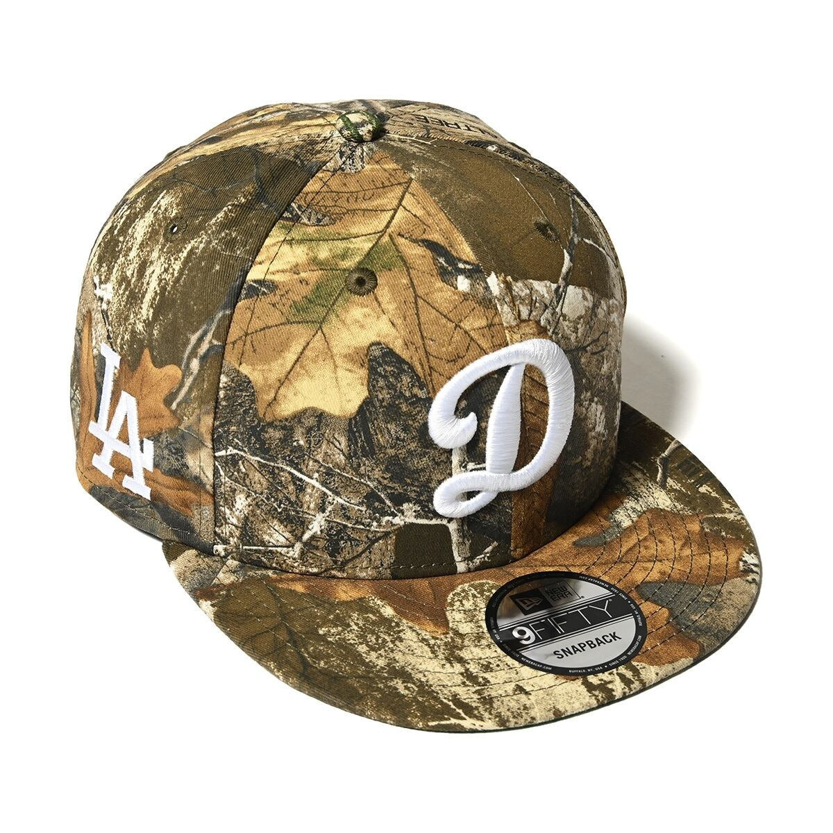 NEW ERA LOS ANGELES DODGERS - 9FIFTY CO D LOGO REAL TREE 【70928706】
