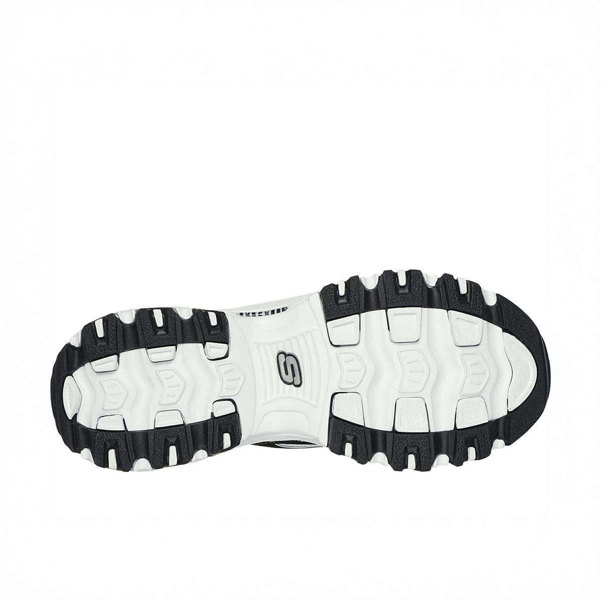 SKECHERS - DLITES Black Trubuck/White 150030-BKW