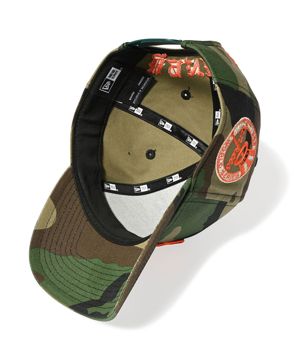 NEW ERA - NEW YORK YANKEES CO 1962 WS 9FORTY A-FRAME WOODLAND CAMO/ORANGE 【15196183】