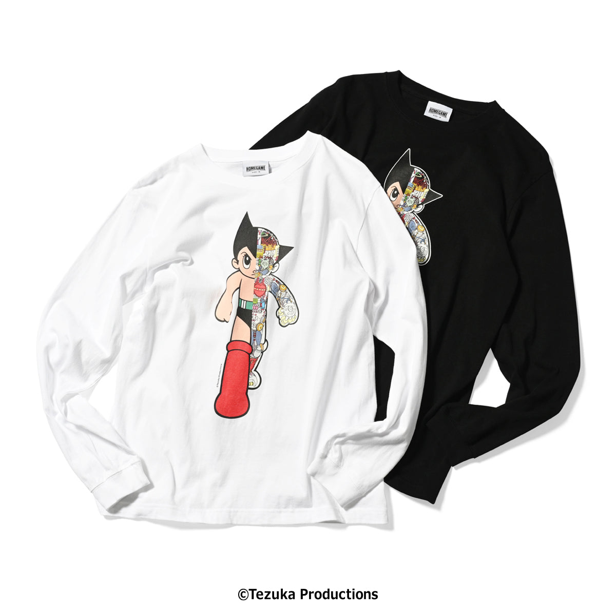 HOMEGAME × 阿童木 - 站立機械 ATOM L/S T 卹