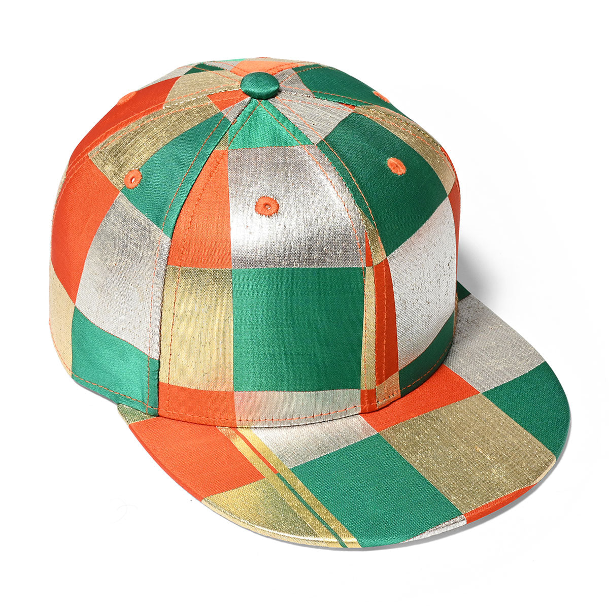 HOMEGAME - TYPE2 KIMONO TRADITIONAL JAPANESE FABRIC SNAPBACK CAP