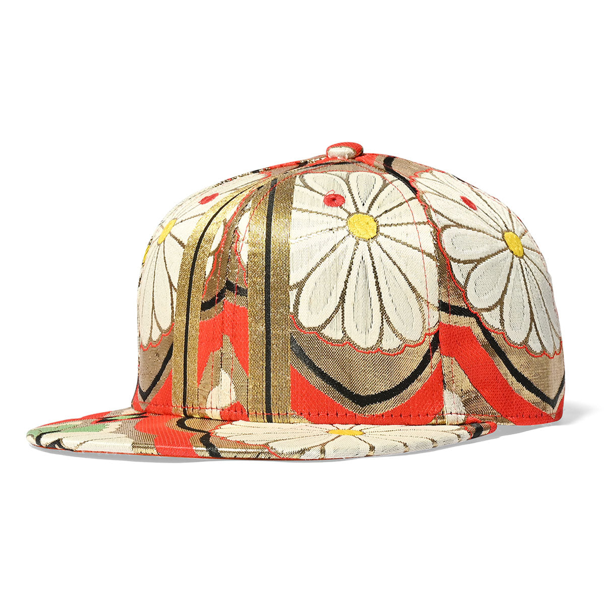 HOMEGAME - TYPE7 KIMONO TRADITIONAL JAPANESE FABRIC SNAPBACK CAP
