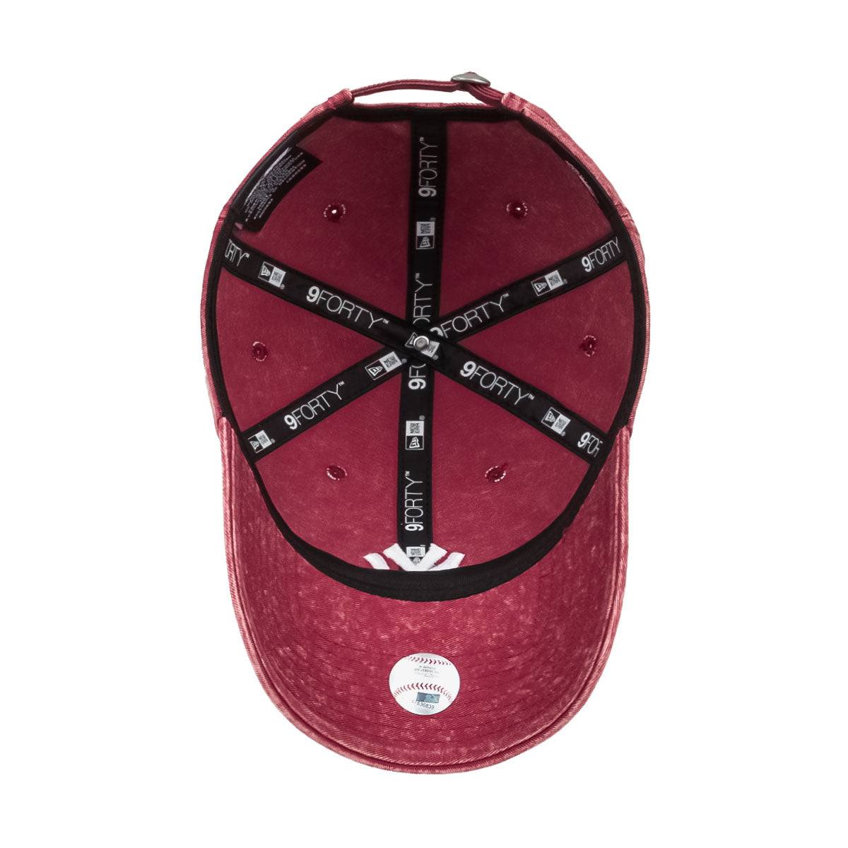 NEW ERA - 9FORTY YANKEES ACID WASH CAP RED 【1420580】