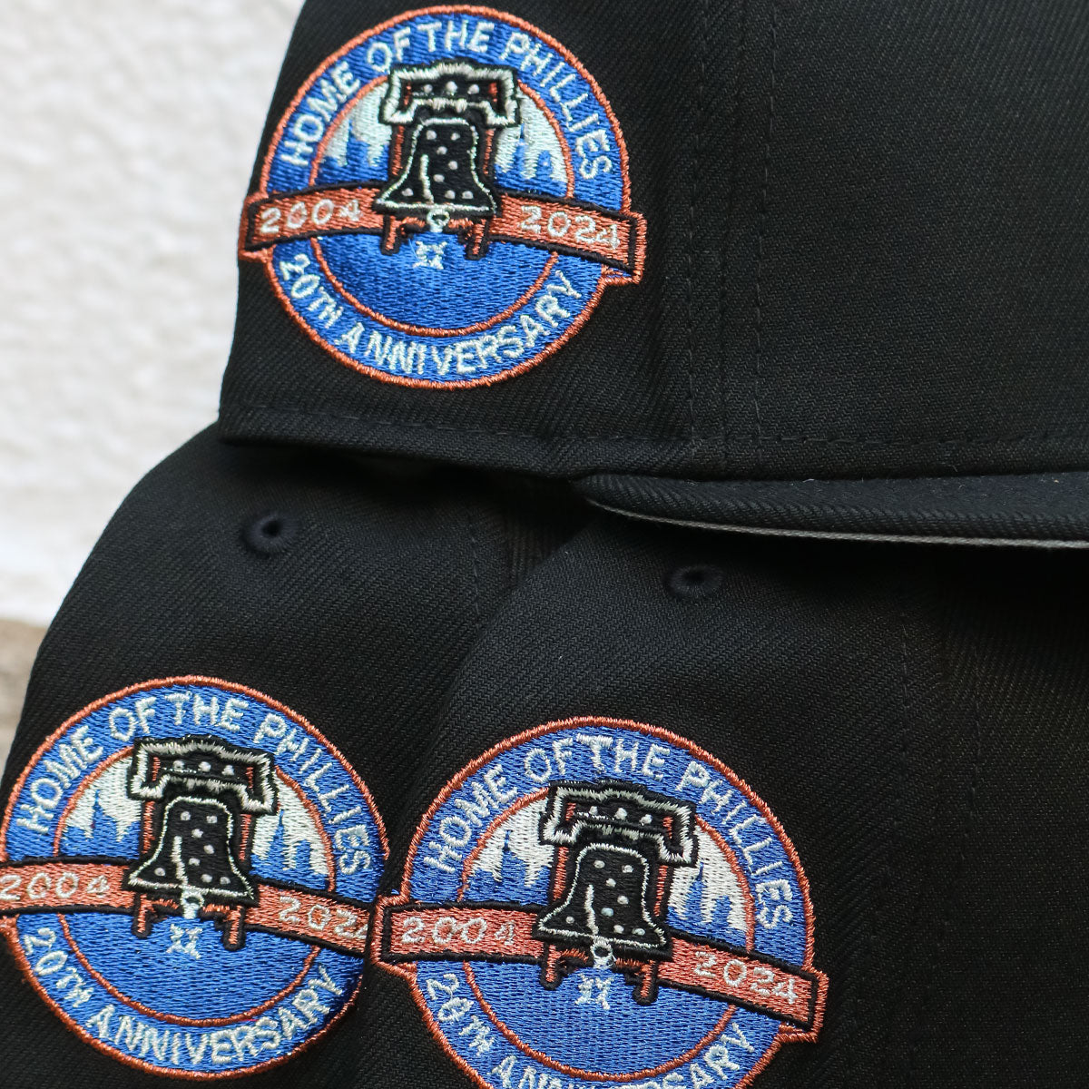 NEW ERA Philadelphia Phillies - 59Fifty 20th. Anniv BLACK