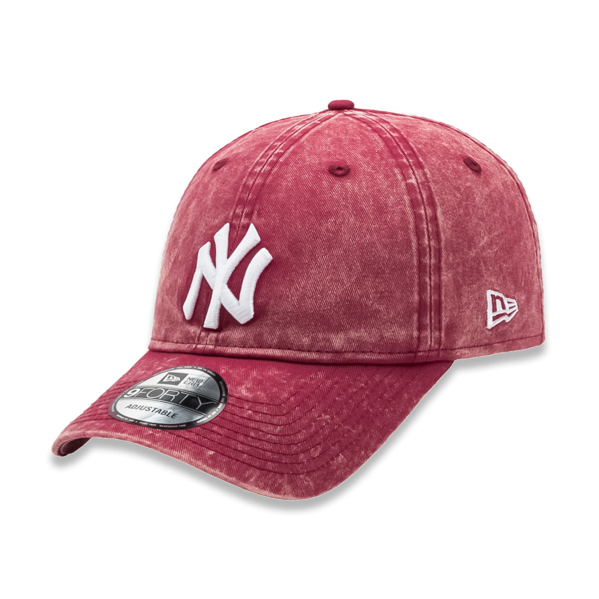 Wash New Era Hat NEW ERA 9FORTY YANKEES ACID WASH CAP RED 【1420580】