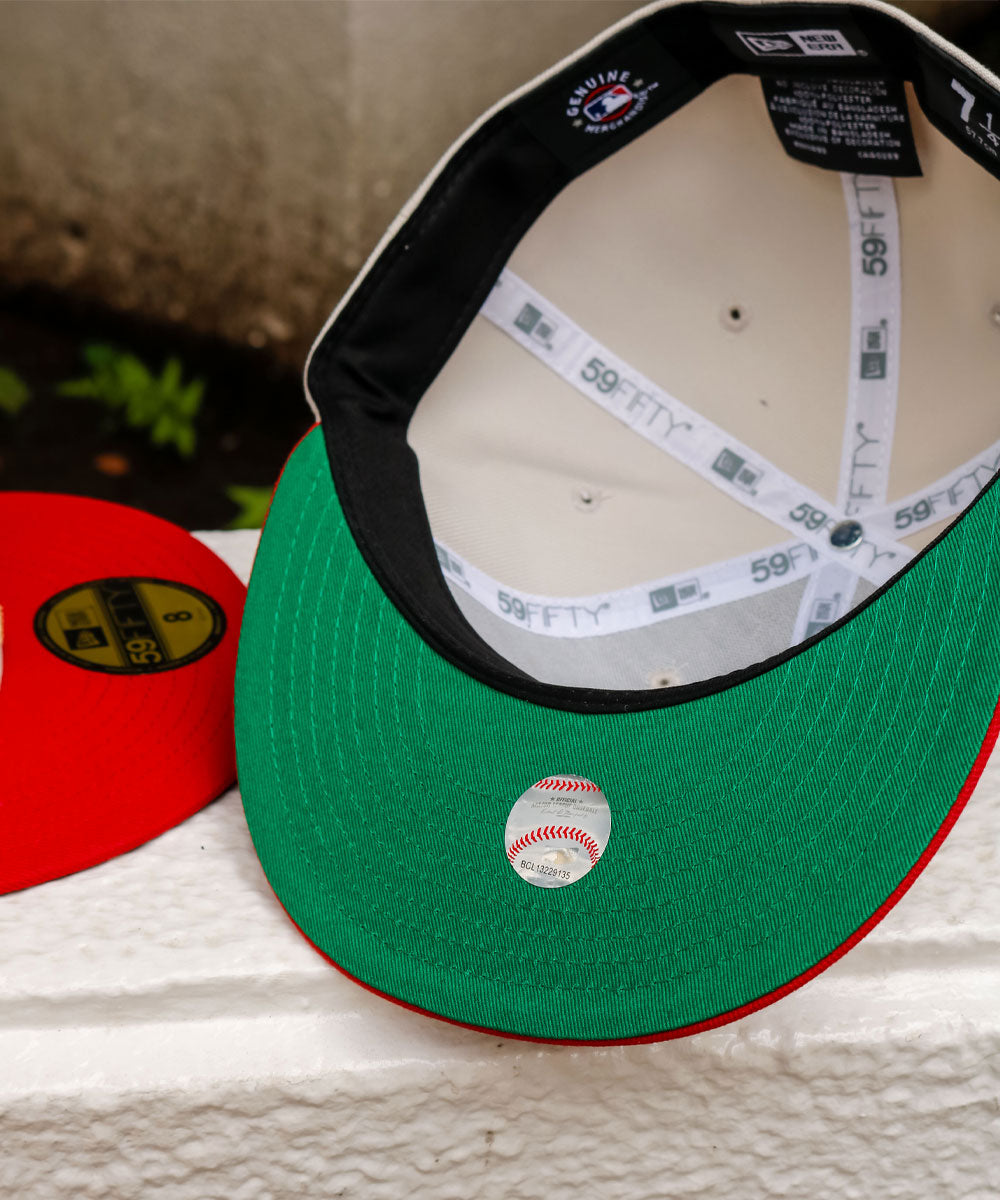 TY MATHIS NEW ERA - Chicago White Sox 59FIFTY CHI Patch Stone/Red